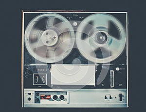 Reel to reel tape vintage retro audio tech