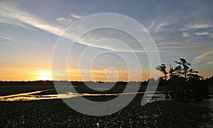 Sunset on Reelfoot Lake