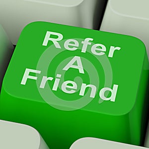 Refer A Friend Key Shows Suggest To Person