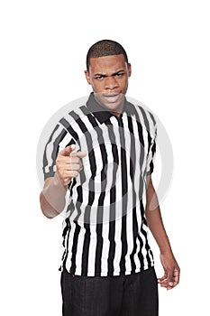 Referee - African American man in uniform