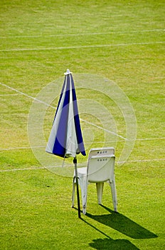 The referee chair