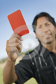 Referee Indicating Dismissal