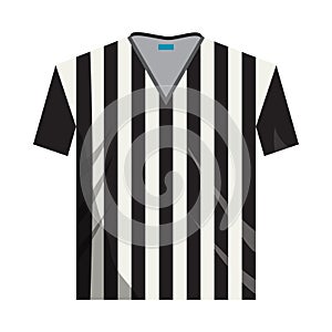 Referee shirt icon, cartoon style