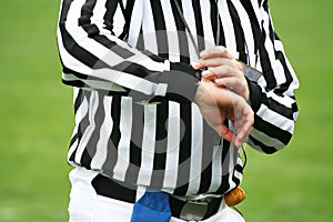 Referee time decision