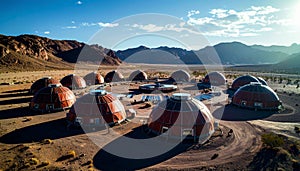 Mars inspired Circular Community Complex