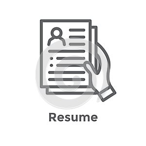 Referral Job Reference Icon with recommendations, performance review, etc ideas