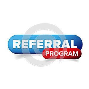 Referral program button