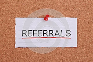 Referrals Concept Note