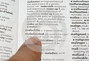 Referring a dictionary