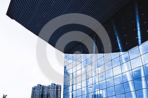 Reflection glass curtainwall