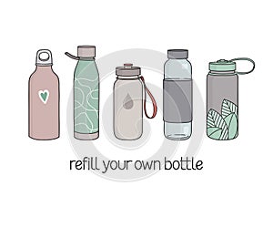 Refill your own bottle photo
