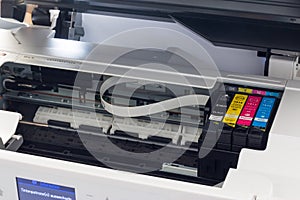 Refilling third party printer cartridges, inkjet
