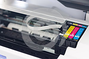 Refilling third party printer cartridges, inkjet