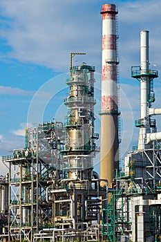 Refining plant