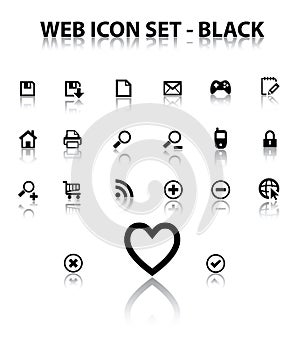 Reflect Web Icon Set