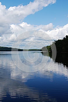 Reflecting lake