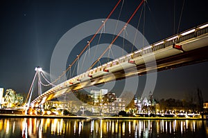 Reflection Bridge Frankfurt