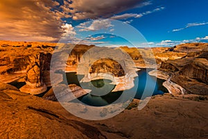 Reflection Canyon Lake Powell Utah