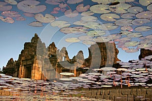 Reflection of castle