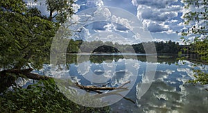 The Reflection on the Chattahoochee River