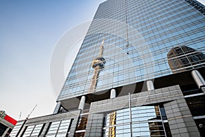 Reflection of the CN Tower