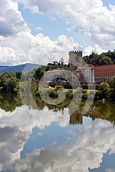 Reflection in the Fiume Arno