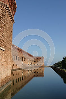 Reflection of fort