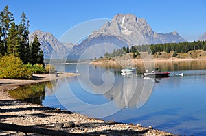 Reflection at Jackson Lake