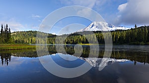 Reflection Lake in Mt Rainier NP