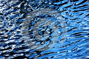 Reflection on lake water