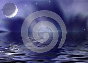 Reflection moon_fantastic