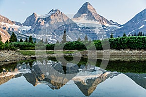 Reflection of Mount Assiniboine