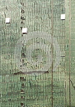 Reflection of office building