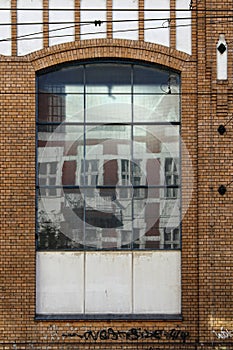 Reflection in old Berlin photo