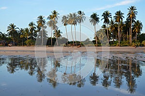 Reflection, Playa El Espino, El Salvador photo