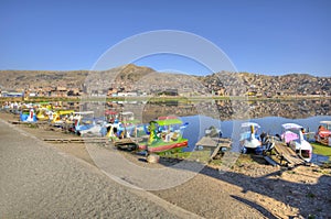Reflection of Puno photo