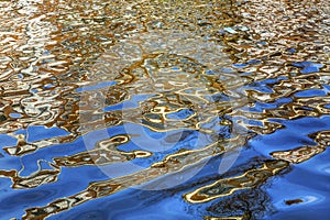 Reflection Singel Canal Amsterdam Holland Netherlands