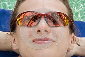 Reflection in Sunglasses