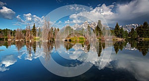 Reflection of the Tetons