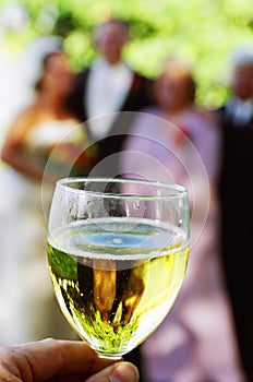 Reflection- Wine glass