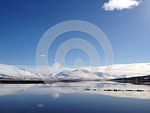Reflections at Akureyri