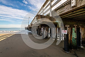 Reflections along the Santa Cruz Beach Boardwalk