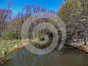 Reflections on Big Elkin Creek photo