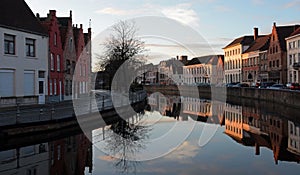 Reflections in Bruges canal