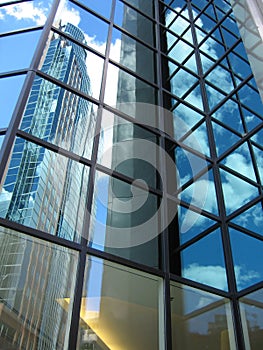 Reflections in Glass Building