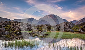 Reflections of Great Gable at Sunrise