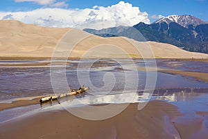 Reflections at the Great Sand Dunes National Monument