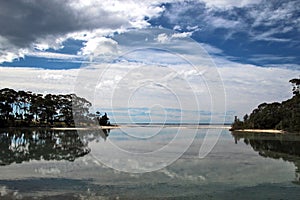 Reflections at Inlet photo