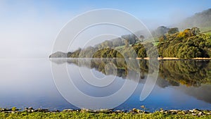 Reflections on Lake Bala