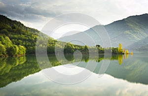 Reflections on a Lake